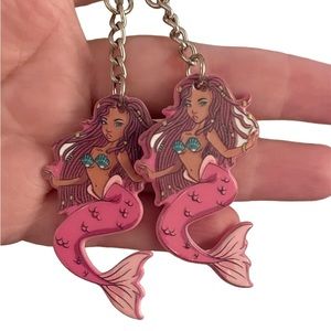Mermaid Girl Keychain